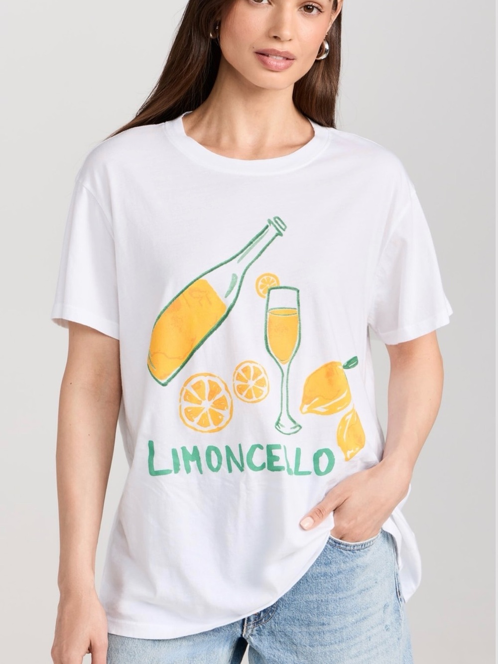 Show Me Your MuMu White Limoncello Graphic Tee